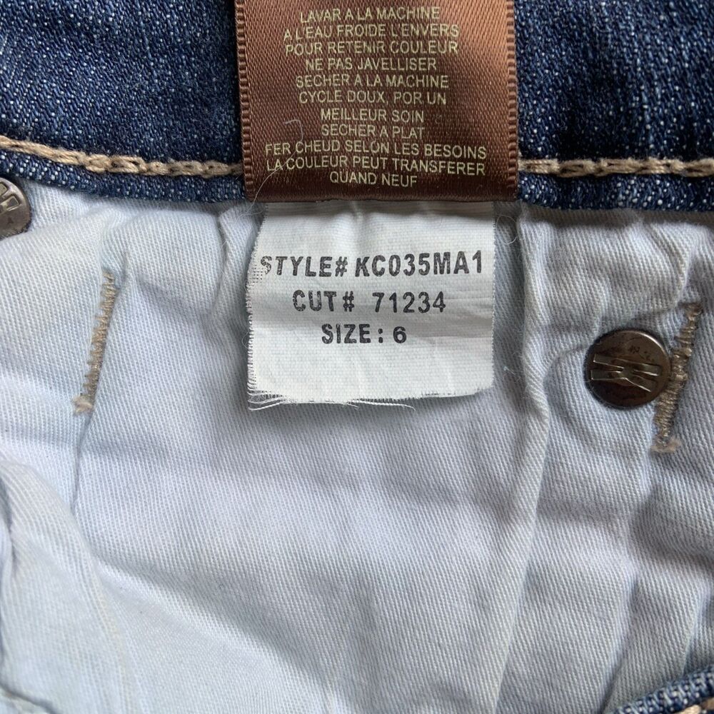 Kut from the Kloth Cropped Wide Leg Demin Jeans - Size 6 (30 x 19) - Picture 6 of 8